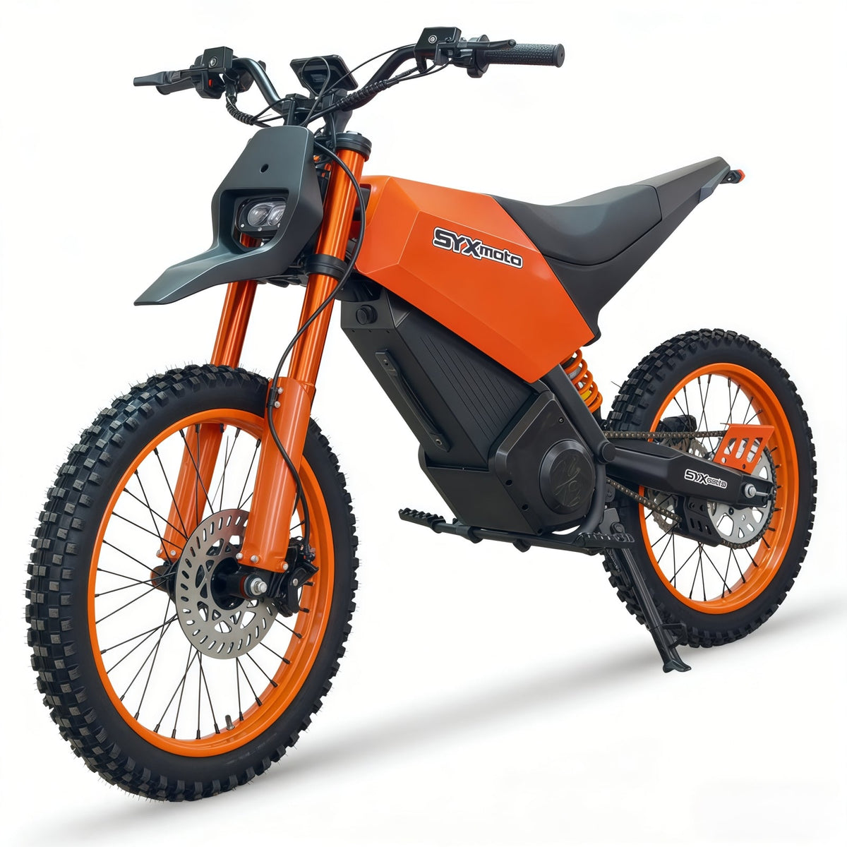 SYX MOTO SPRK Electric Dirt Bike | 5500W High Torque Peak Off-Road Sports Power Gear (60V 27Ah)