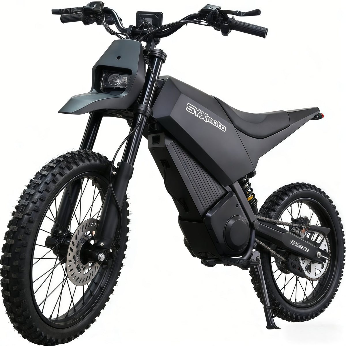 SYX MOTO SPRK Electric Dirt Bike | 5500W High Torque Peak Off-Road Sports Power Gear (60V 27Ah)