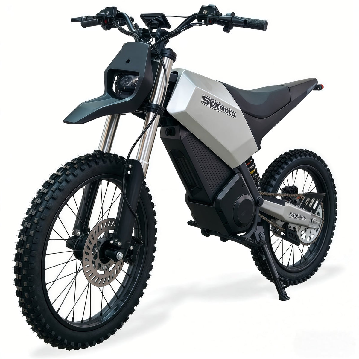 SYX MOTO SPRK Electric Dirt Bike | 5500W High Torque Peak Off-Road Sports Power Gear (60V 27Ah)