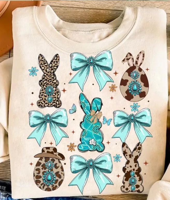 Cowgirl Easter Bunny Tee