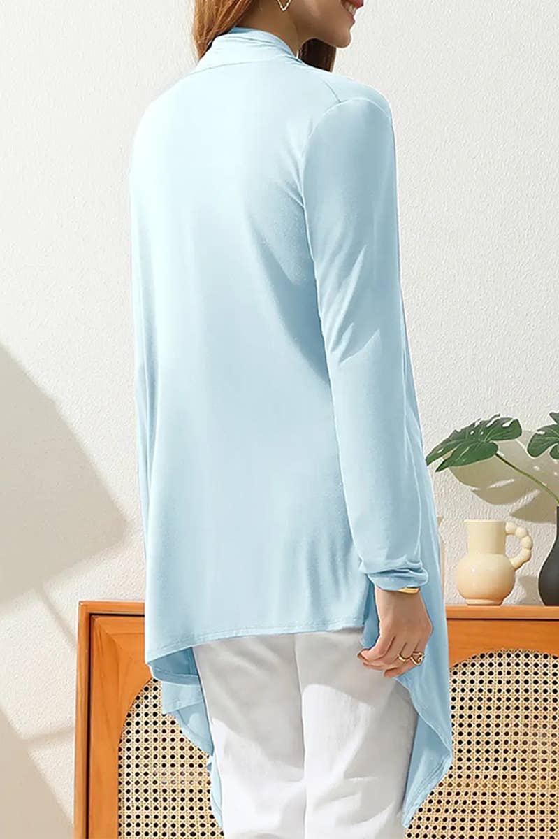 Long Sleeve Lightweight Duster Cardigan