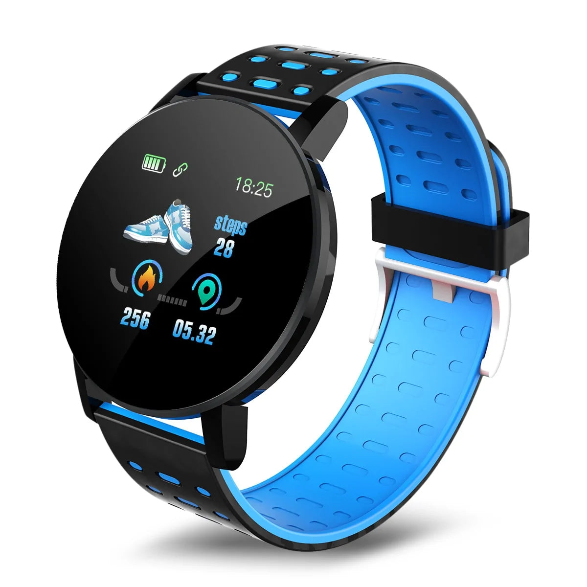 2021 Bluetooth Smart Watch with Blood Pressure Monitoring for Android iOS Smartphones