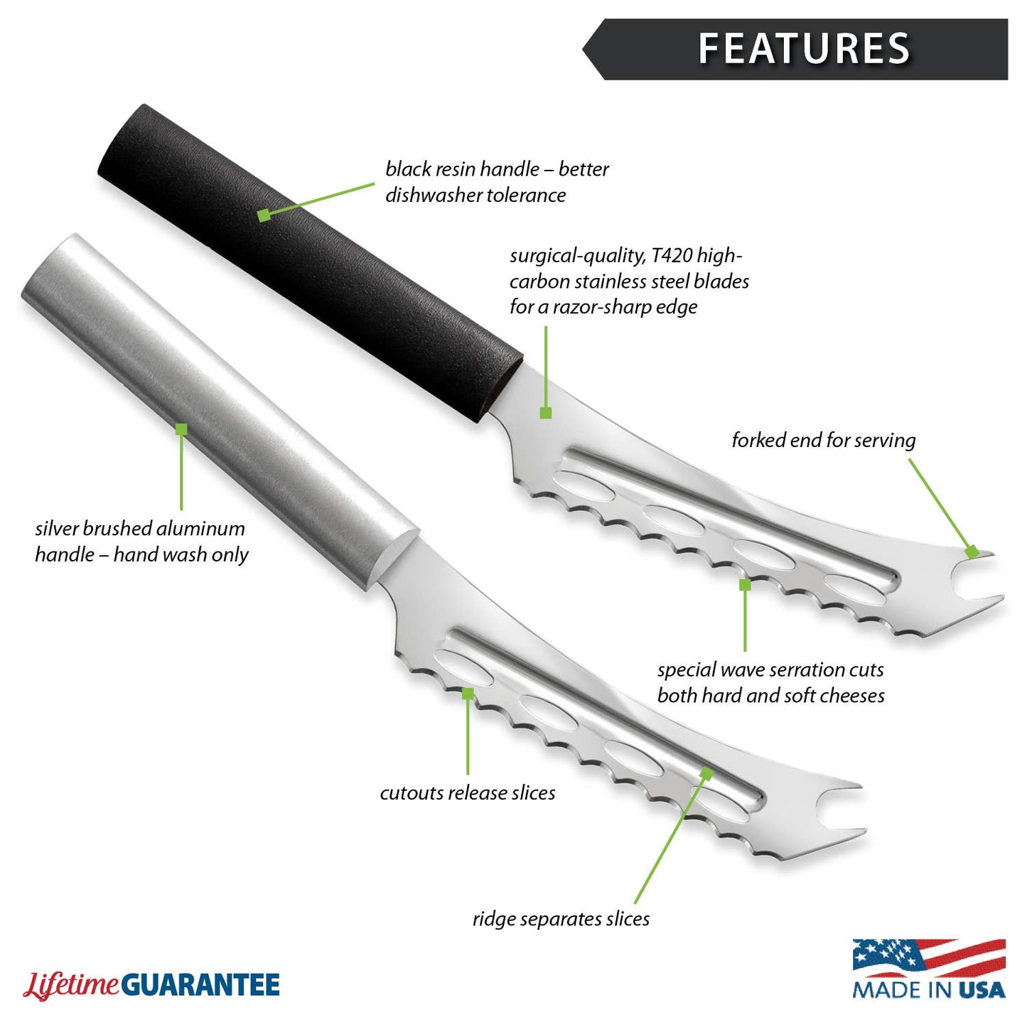 Silver Cheese Knife ProPack