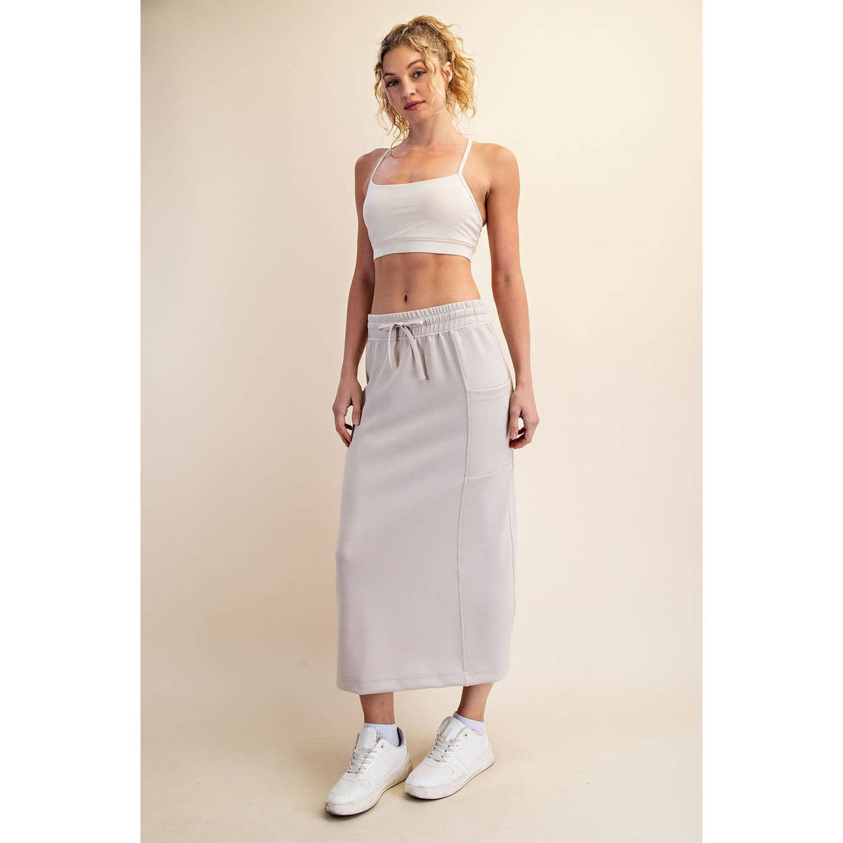 MODAL SCUBA LONG SKIRT