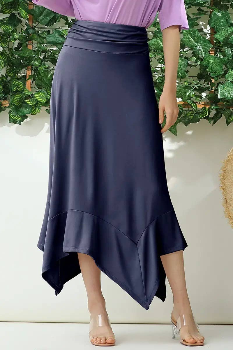 Women’s Asymmetrical Handkerchief Hem Dress