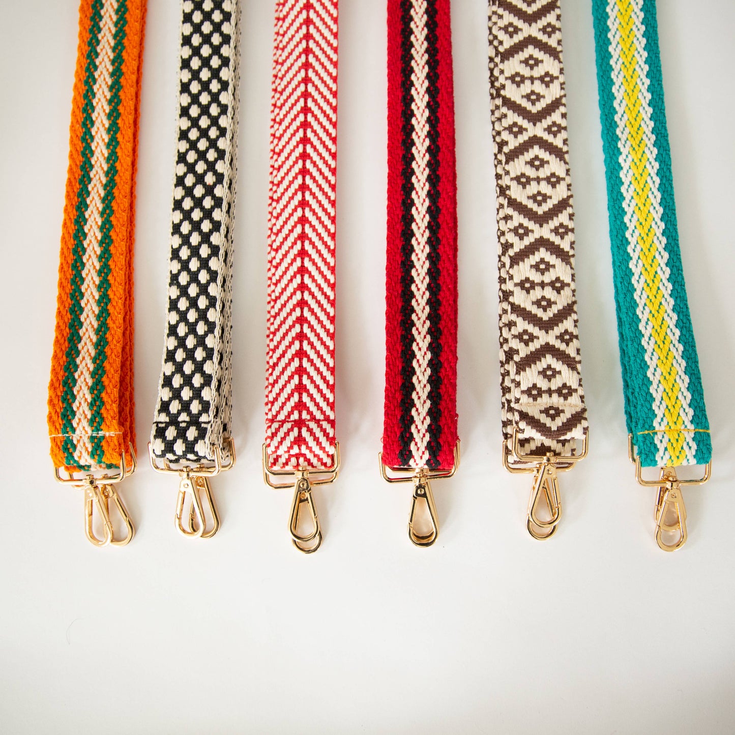 $2.97 Closeout Guitar Style Purse Strap - Woven Turquoise
