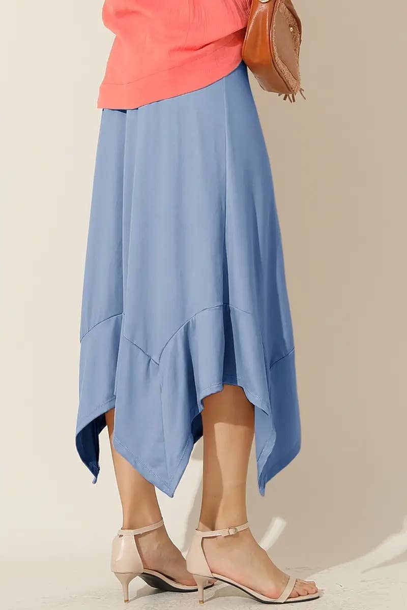 Women’s Asymmetrical Handkerchief Hem Dress