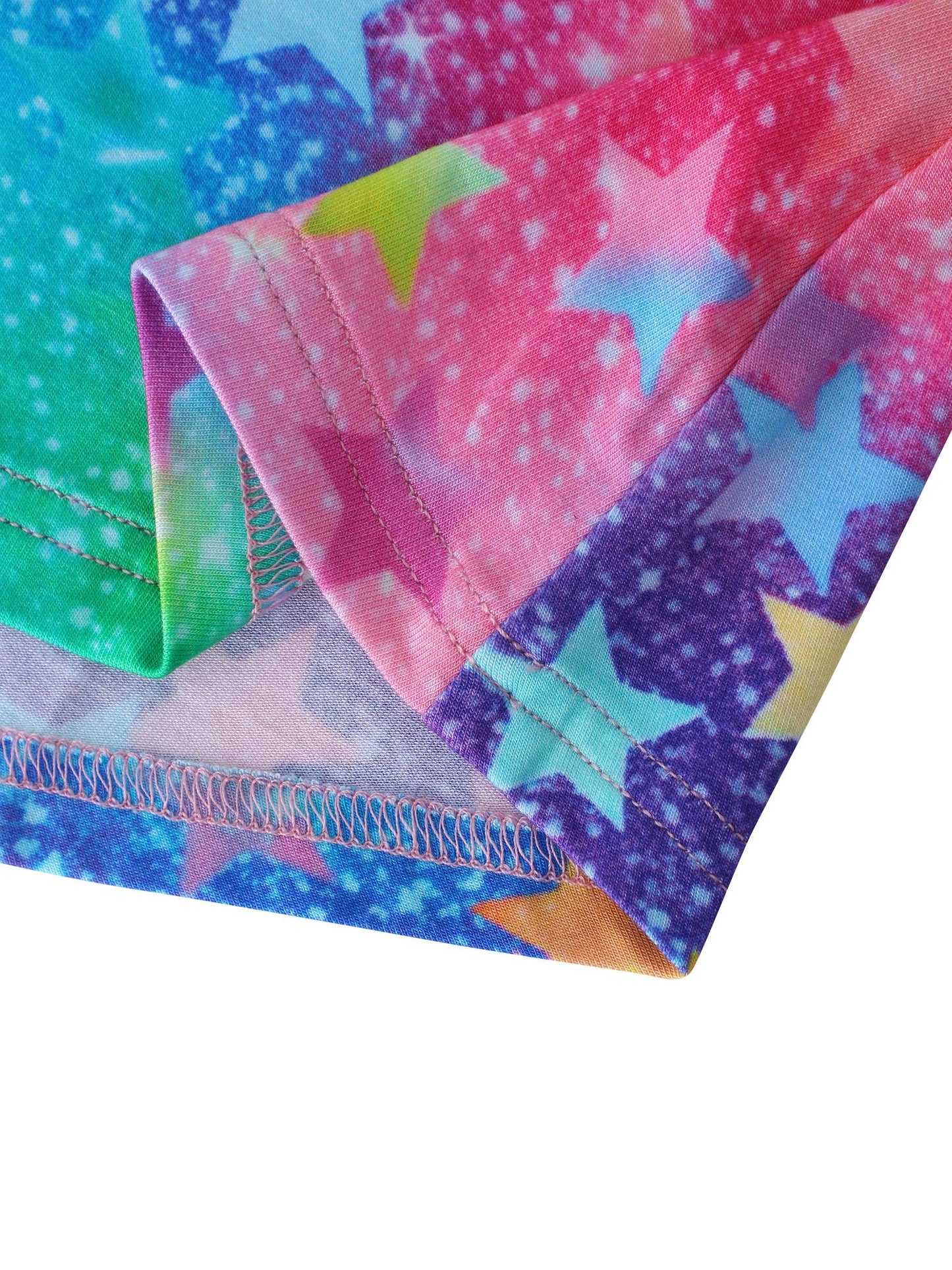 PoshTOT Colorful Stars Bamboo Women's Lounge Dress