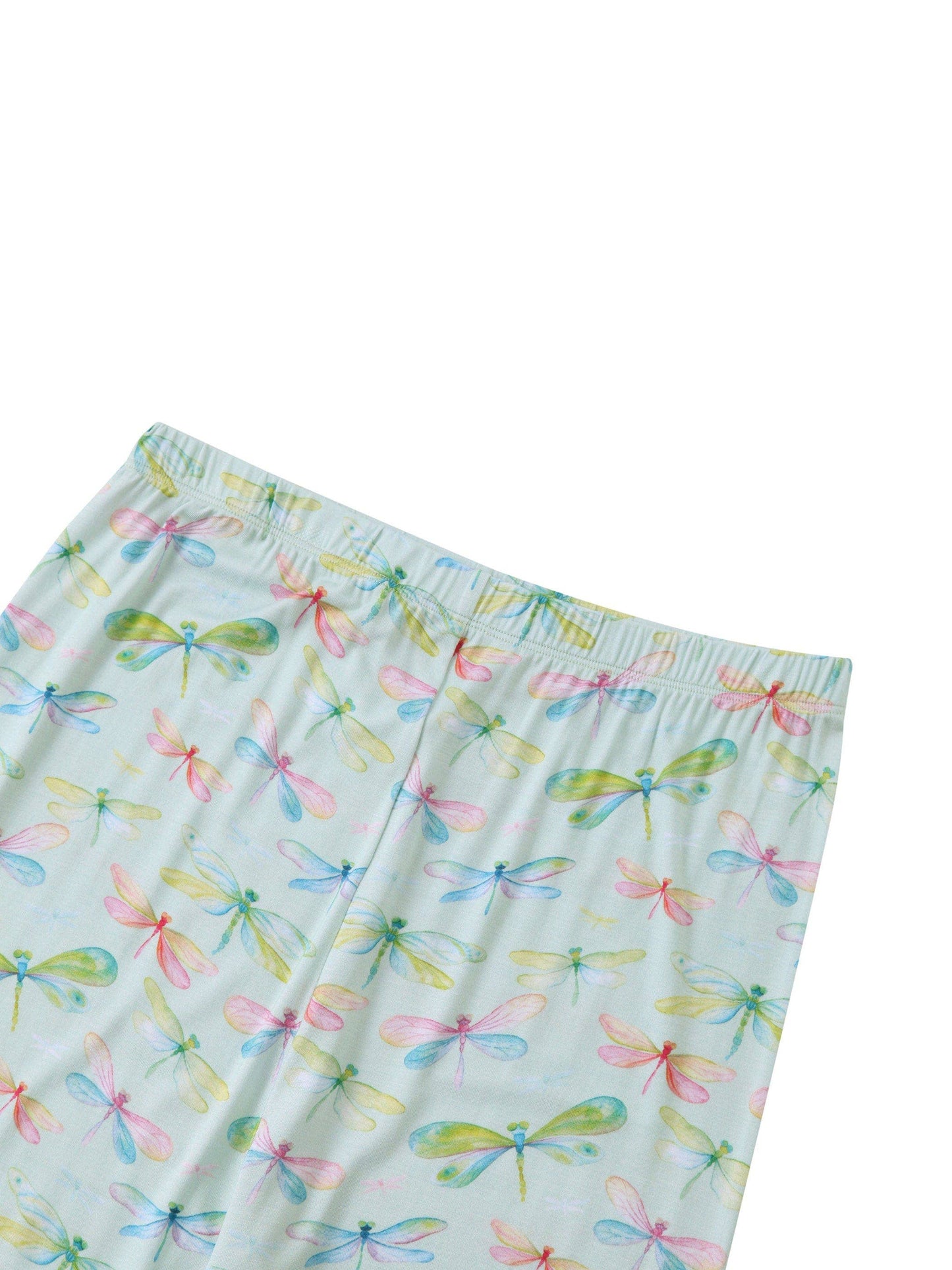 PoshTOT Dragonfly Bamboo Adult Two-Piece Long Sleeve Pajama Set
