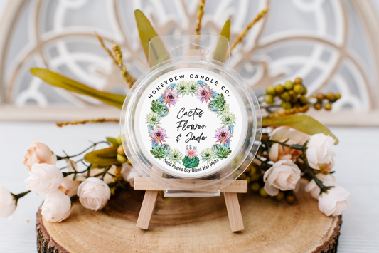 Cactus Flower & Jade Wax Melt