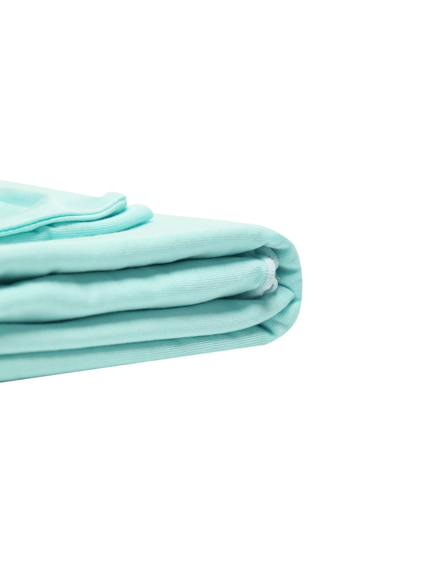 PoshTOT Green Swaddle With Headband Set