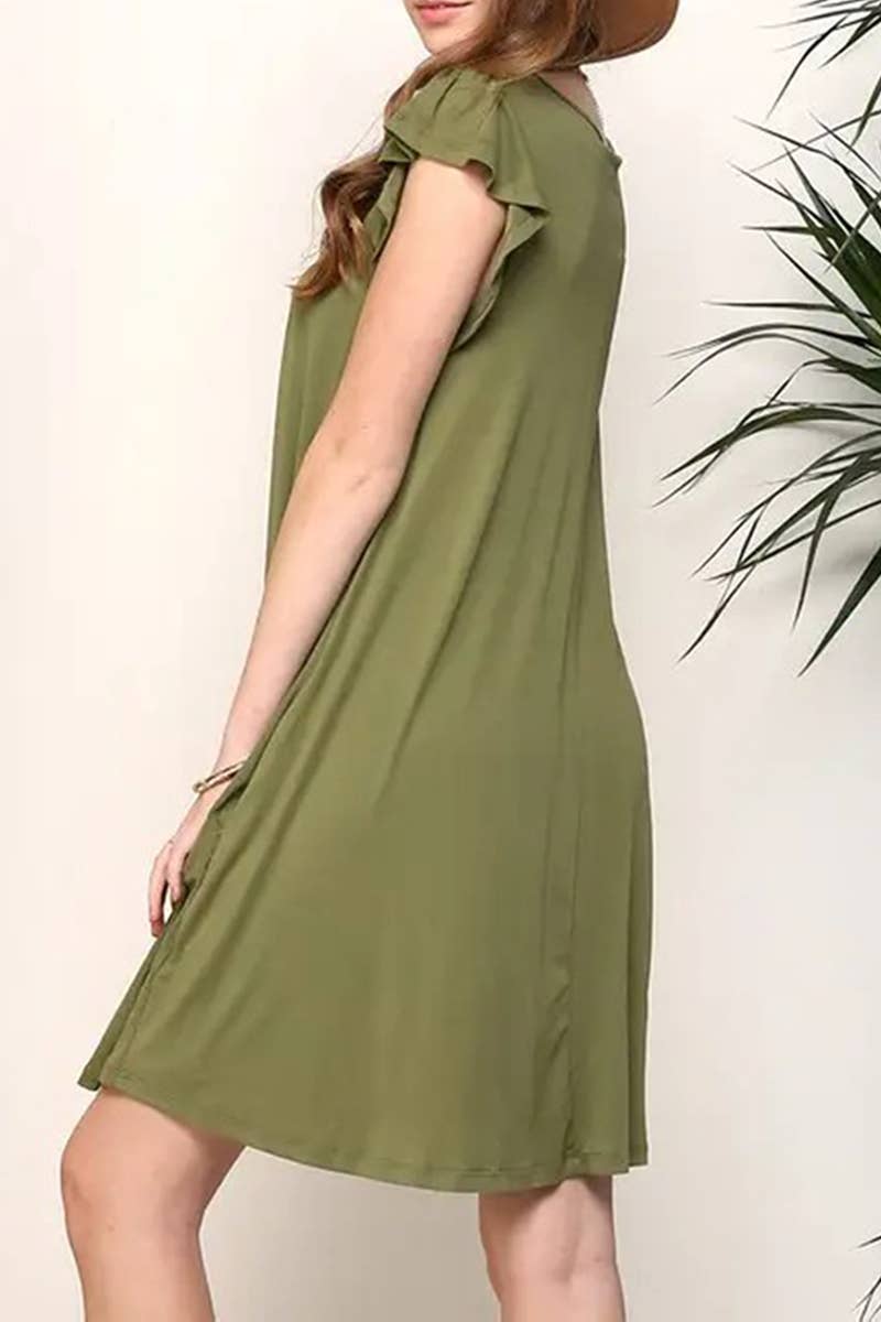 Women’s Princess Seam Dress with Pockets
