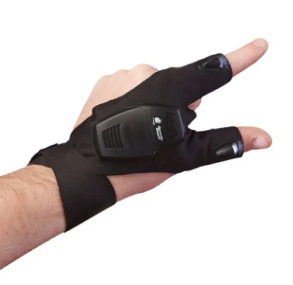 Glow-Fish LED Fishing Gloves