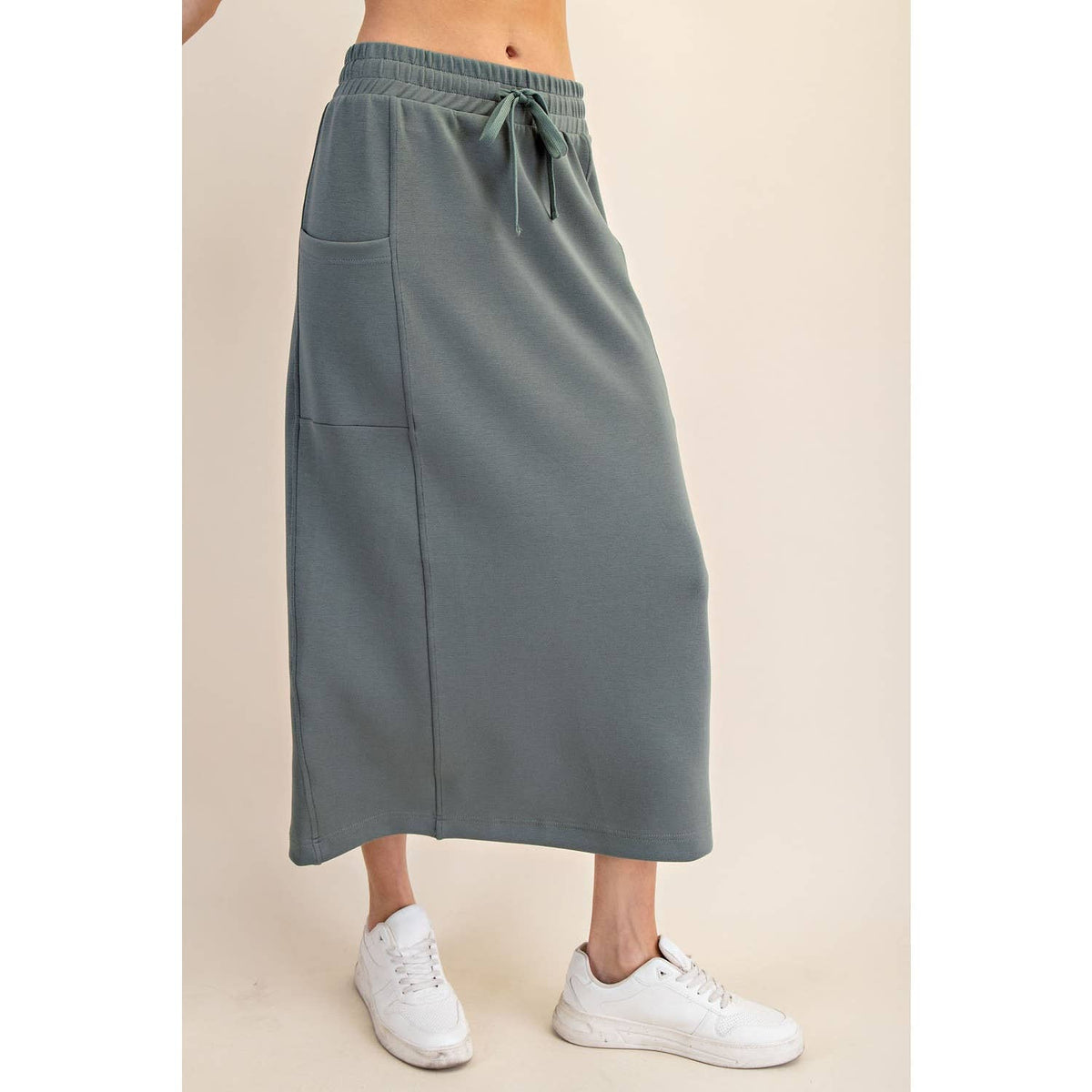 MODAL SCUBA LONG SKIRT