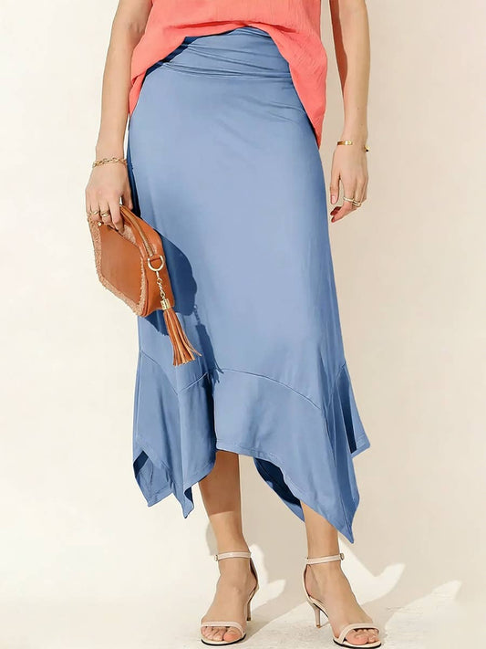 Women’s Asymmetrical Handkerchief Hem Dress