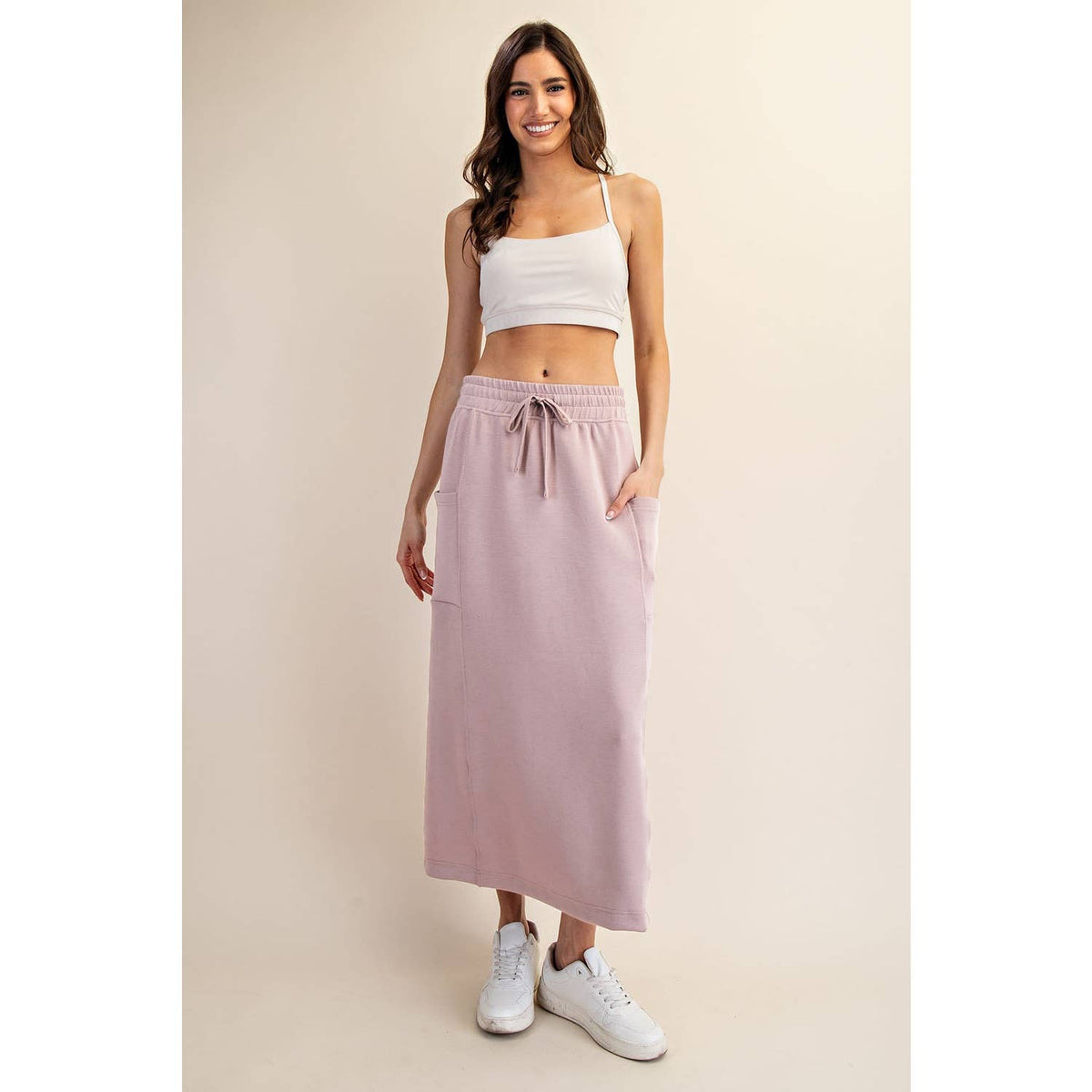 MODAL SCUBA LONG SKIRT