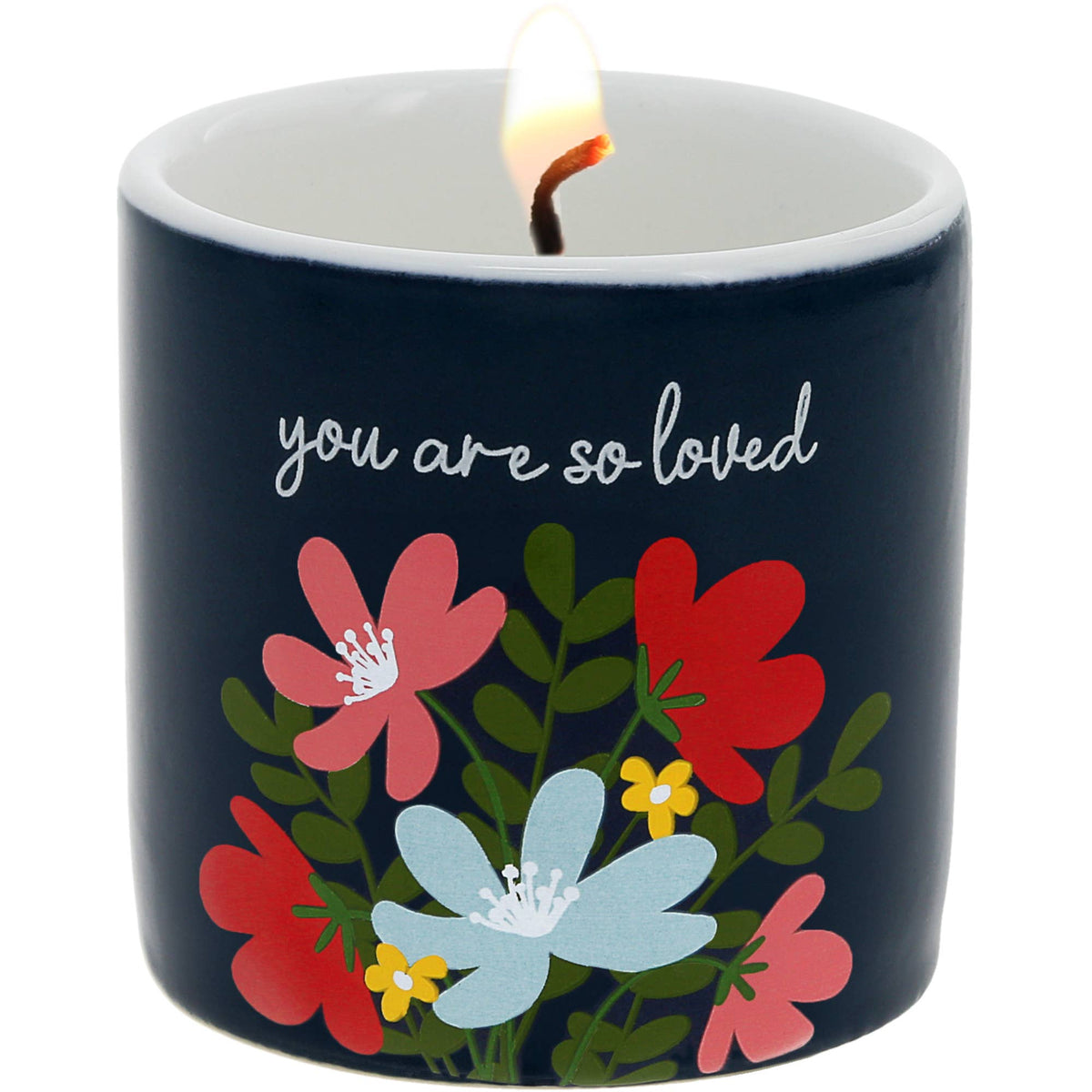 Loved - 2.5 oz - 100% Soy Wax Candle Scent: Tranquility
