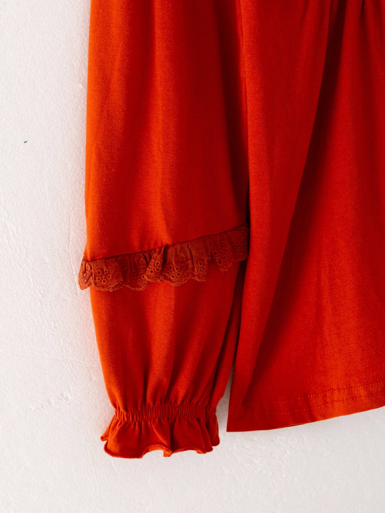 Fall Girls Red Outfits Set