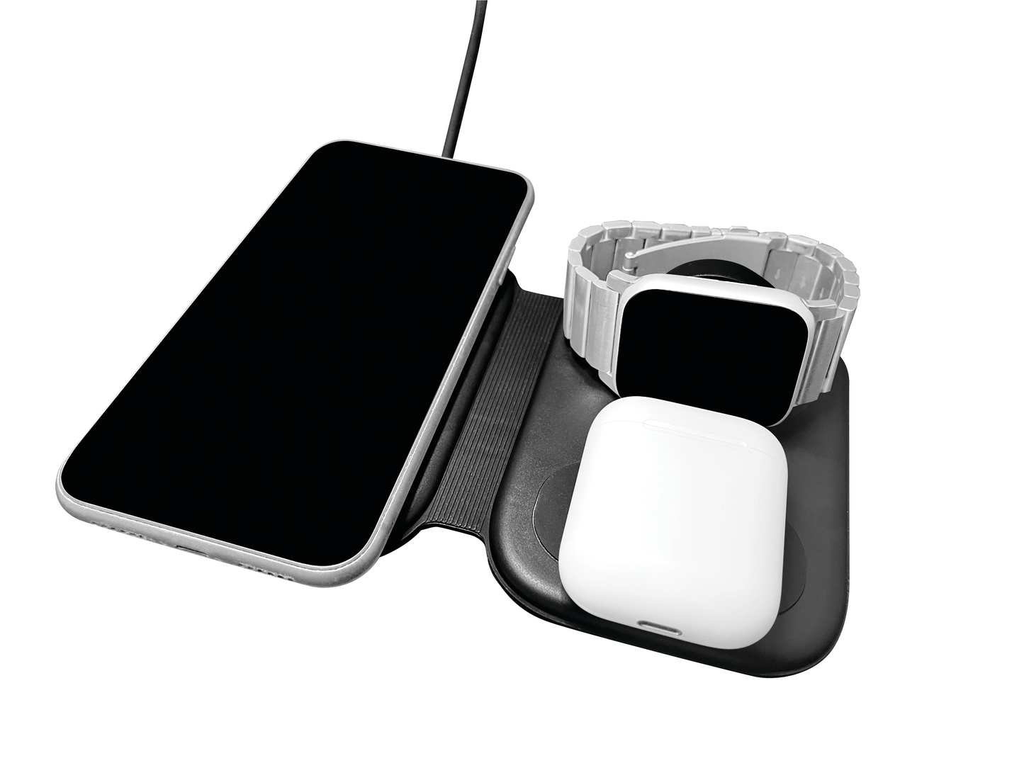 Gadget Gear 3-IN-1 Wireless Travel Charger- 4/Pack