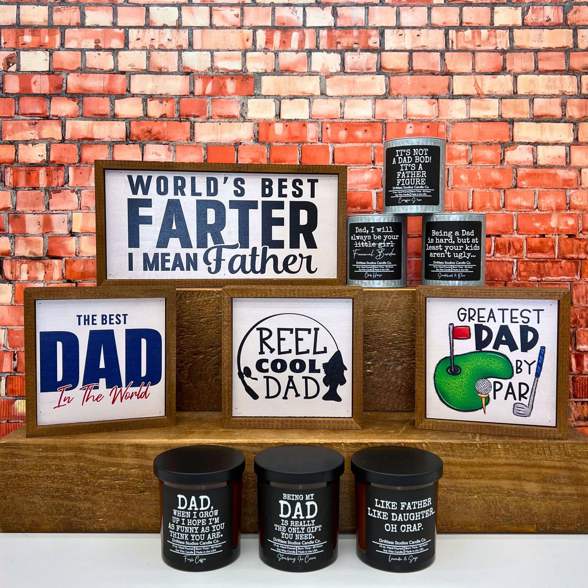 Like Father Like Daughter Fathers Day Candle - Gift Candles