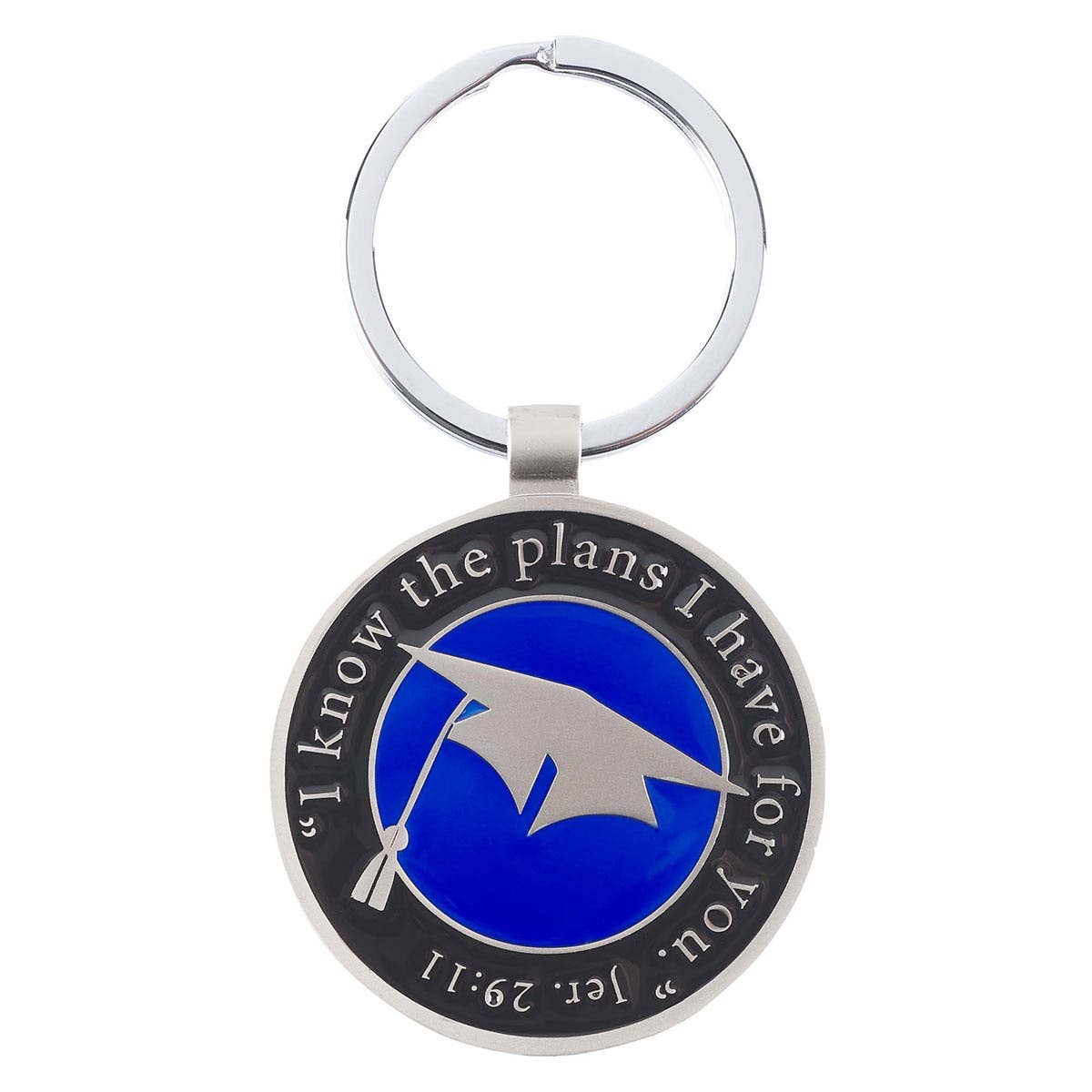 Keychain in Tin I Know the Plans Jer. 29:11