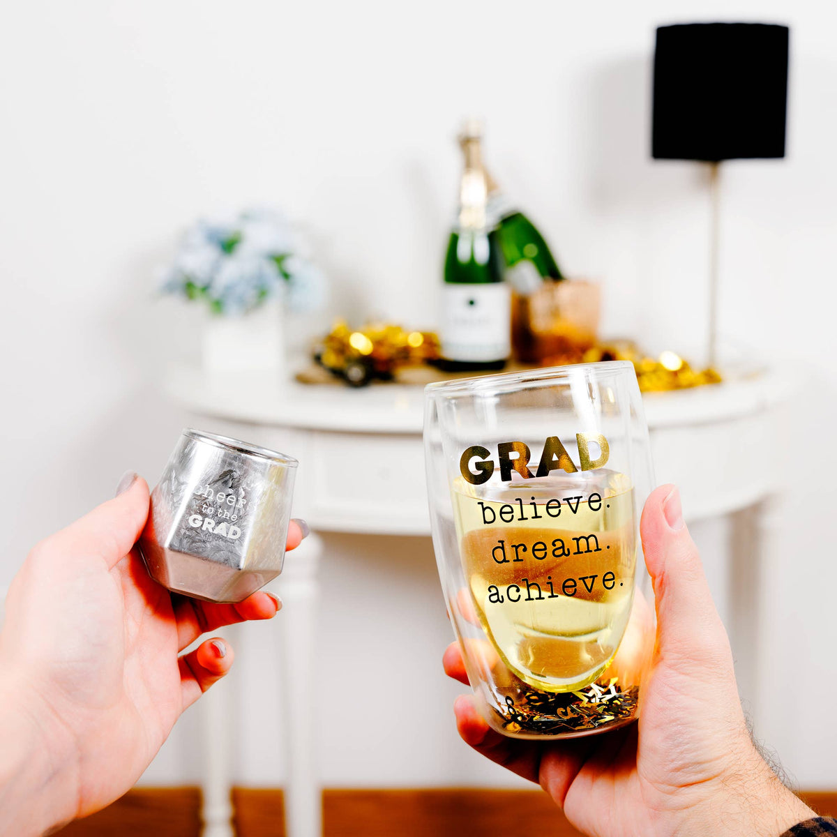 Grad - 14 oz Double-Walled Glass