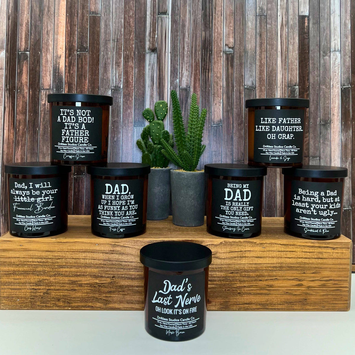 Dad Bod - Fathers Day Funny Gift Candle - Soy Wax Candles