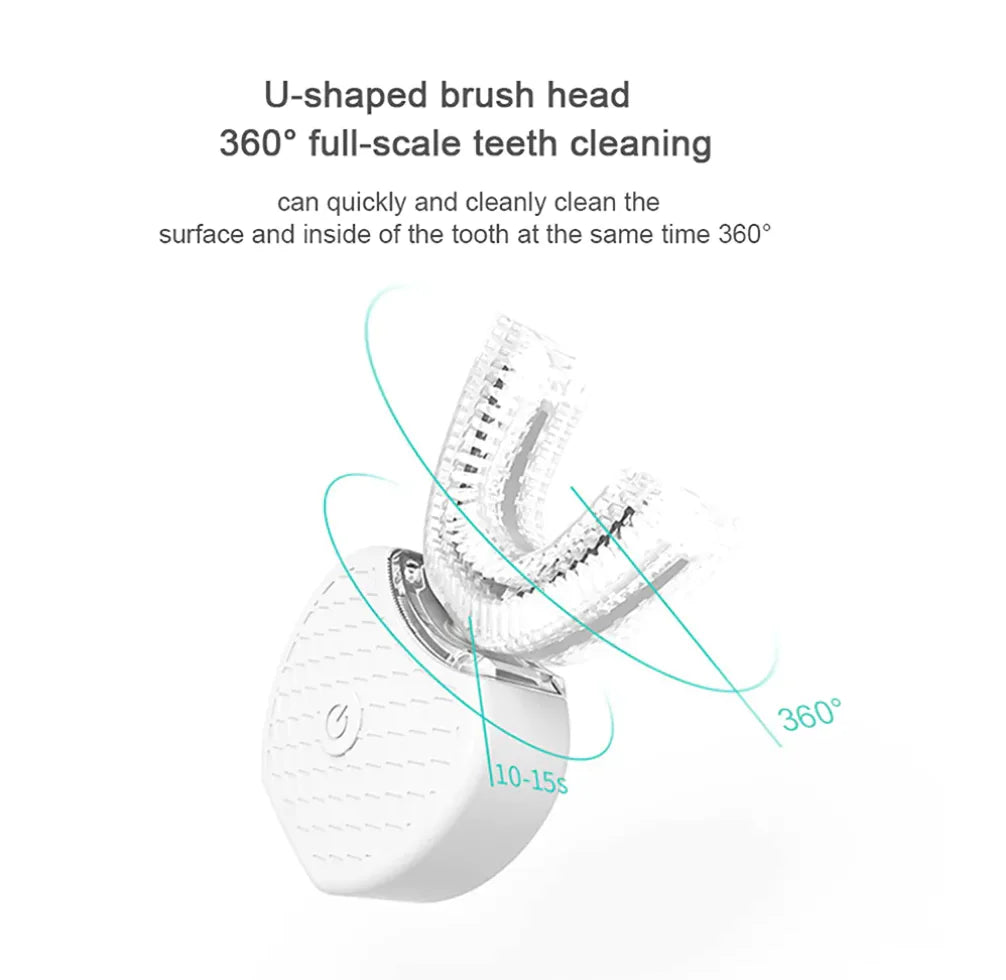 360° Automatic Electric Toothbrush